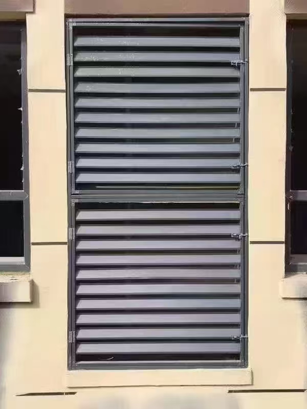 安顺市氟碳铝单板铝格栅百叶窗 - 方案